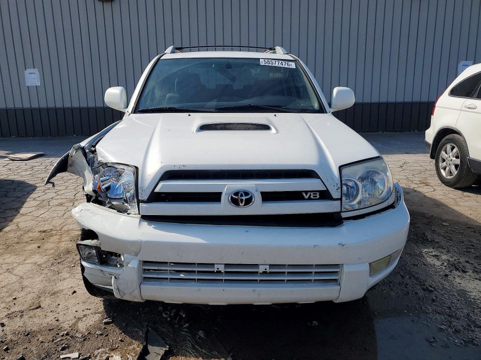 2004 Toyota 4runner VIN JTEBT14R148011185 COPART salvage auction — FRONT END, Pa - Certificate Of Salvage, sold $3,100 on 2026-07-02 (photo 5)