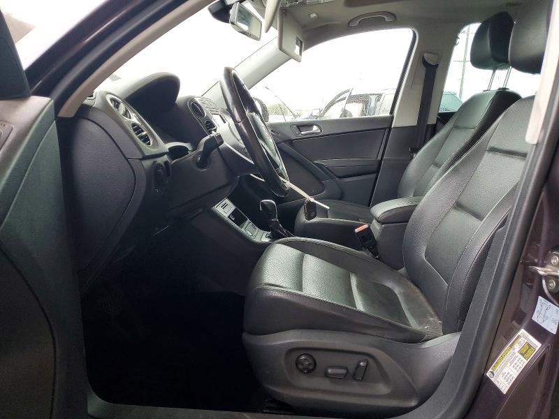 2016 Volkswagen Tiguan VIN WVGAV7AX3GW588344 COPART salvage auction — REAR END, Ca - Salvage Certificate, sold $725 on 2026-08-06 (photo 7)