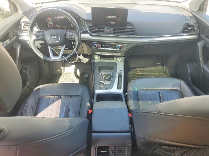2021 Audi Q5 VIN WA1EAAFY1M2118083 COPART salvage auction — FRONT END, On - Permit Salvage, sold $12,300 on 2026-07-07 (photo 8)
