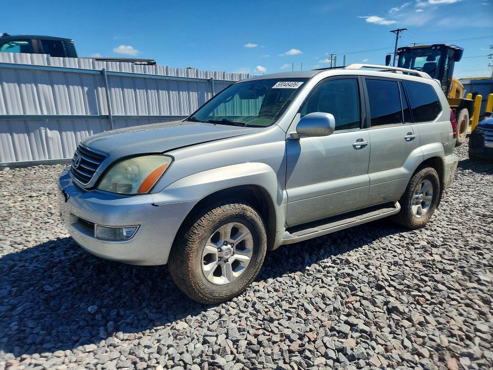 2004 Lexus Gx 470 VIN JTJBT20X040060162 COPART salvage auction — FRONT END, Mi - Certificate Of Title, sold $1,150 on 2026-07-08 (photo 1)