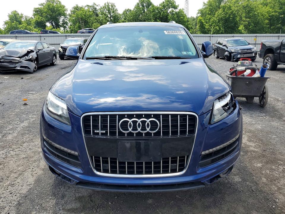 2015 Audi Q7 VIN WA1LGAFE8FD025256 COPART salvage auction — FRONT END, PA - CERTIFICATE OF SALVAGE, sold $3,850 on 2026-07-09 (photo 5)