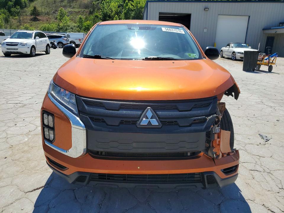2023 Mitsubishi Outlander VIN JA4ARUAU9PU013569 COPART salvage auction — FRONT END, WV - SALVAGE CERTIFICATE, sold $5,400 on 2026-07-30 (photo 5)