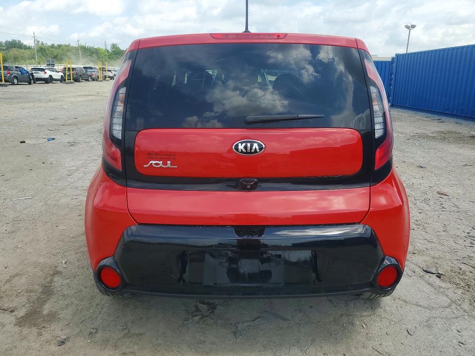 2016 Kia Soul VIN KNDJP3A53G7841243 COPART salvage auction — FRONT END, In - Cert Of Title-Salvage Title, sold $200 on 2026-07-21 (photo 6)