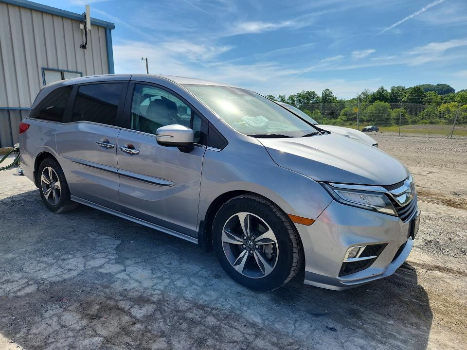2018 Honda Odyssey VIN 5FNRL6H88JB020401 COPART salvage auction — FRONT END, Pa - Certificate Of Salvage, sold $6,000 on 2026-07-02 (photo 4)