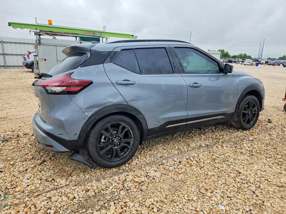 2024 Nissan Kicks VIN 3N1CP5DV0RL518060 COPART salvage auction — REAR END, Tx - Certificate Of Title, sold $7,000 on 2026-07-02 (photo 3)