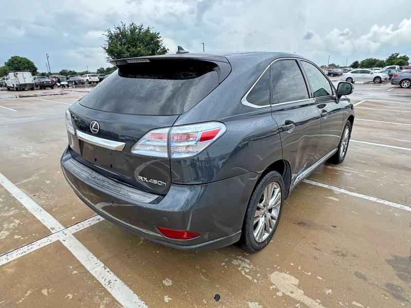 2011 Lexus Rx 450h VIN JTJZB1BA0B2005992 COPART salvage auction — MINOR DENT/SCRATCHES, Tx - Certificate Of Title (P), sold $6,500 on 2026-07-02 (photo 4)