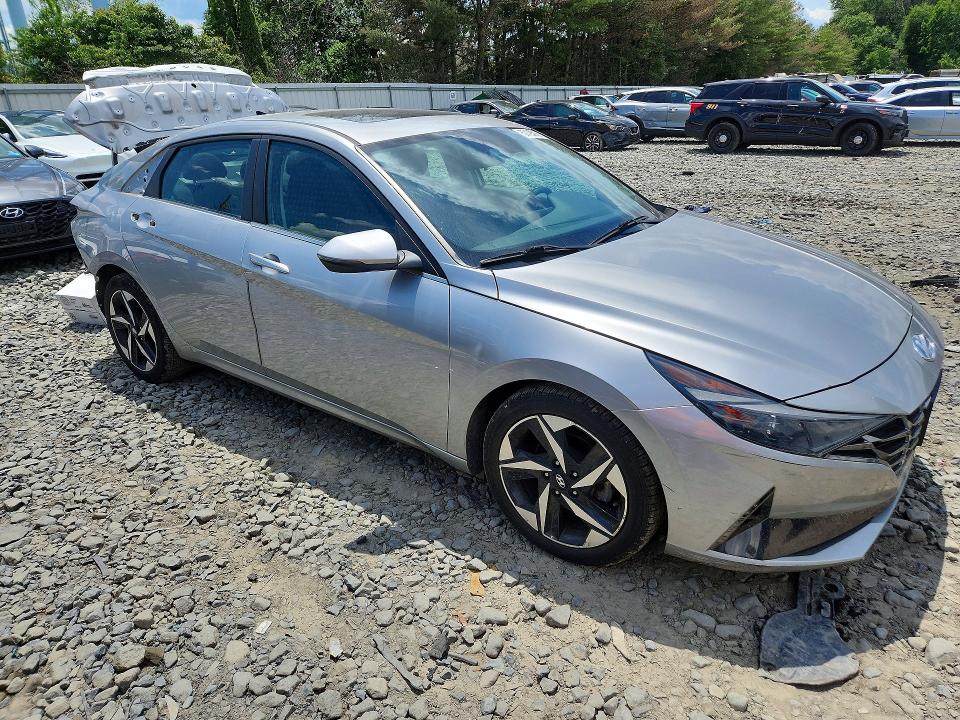 2021 Hyundai VIN 5NPLN4AG1MH014757 COPART salvage auction — REAR END, NJ - CERT OF TITLE-SALVAGE, sold $4,450 on 2026-07-29 (photo 4)