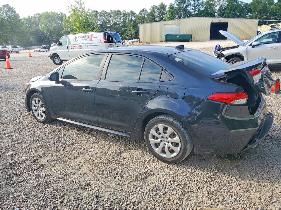 2020 Toyota VIN JTDEPRAE5LJ029475 COPART salvage auction — REAR END, Nc - Salvage Certificate Of Title, sold $4,500 on 2026-07-31 (photo 2)