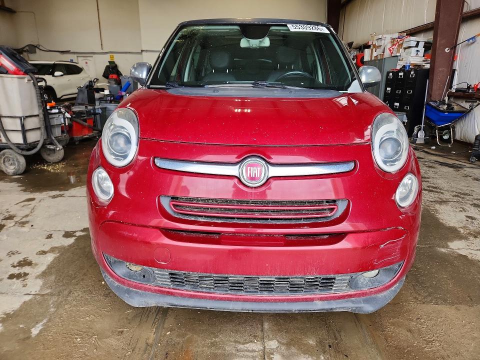 2014 Fiat 500l VIN ZFBCFACH3EZ023331 COPART salvage auction — FRONT END, AB - BOS - SALVAGE, sold $825 on 2026-09-10 (photo 5)