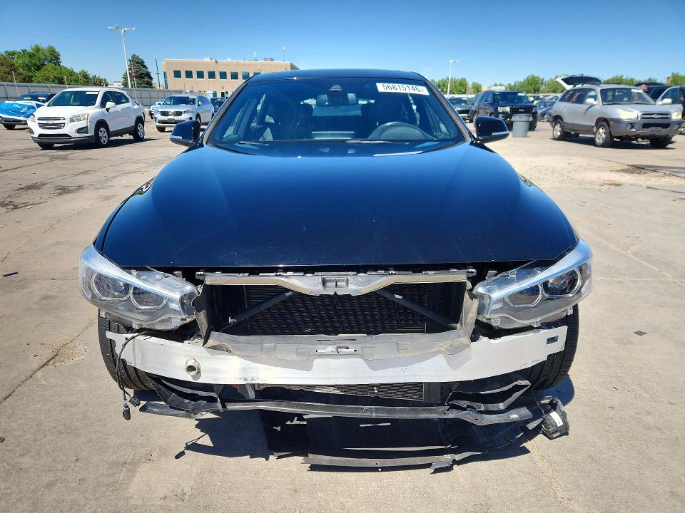 2018 BMW VIN WBA4J3C57JBL04307 COPART salvage auction — FRONT END, Co - Salvage Title, sold $8,400 on 2026-07-22 (photo 5)