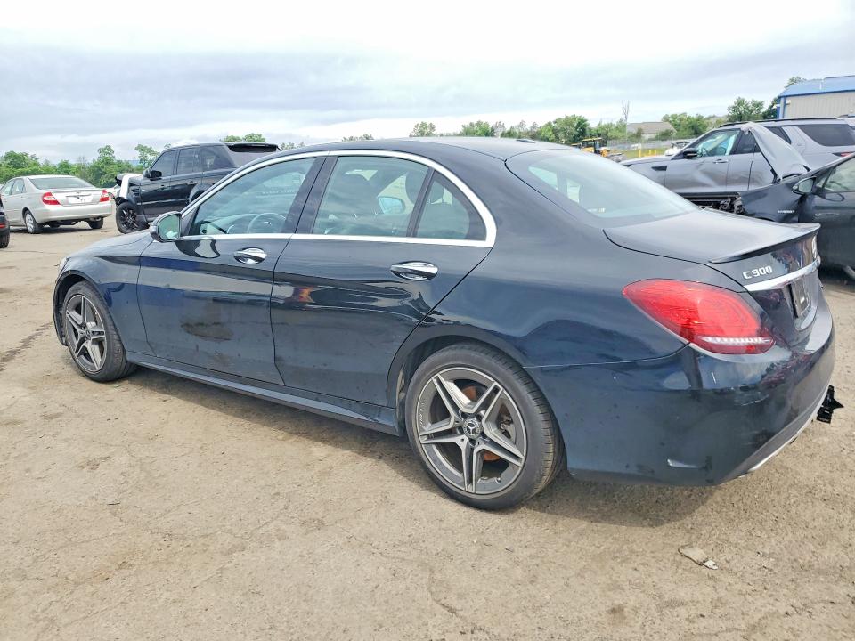 2020 Mercedes-benz C-klasse VIN W1KWF8EB9LR578279 COPART salvage auction — REAR END, Pa - Certificate Of Salvage, sold $2,500 on 2026-07-24 (photo 2)