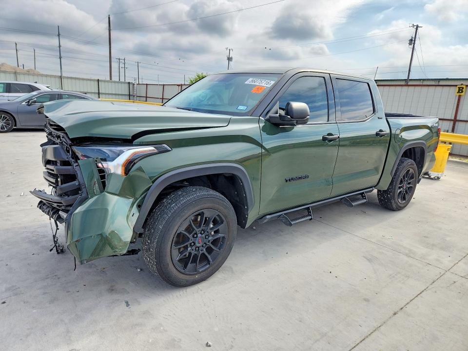 2023 Toyota Tundra VIN 5TFLA5DB8PX064646 COPART salvage auction — FRONT END, Tx - Salvage Vehicle Title, sold $14,900 on 2026-07-15 (photo 1)