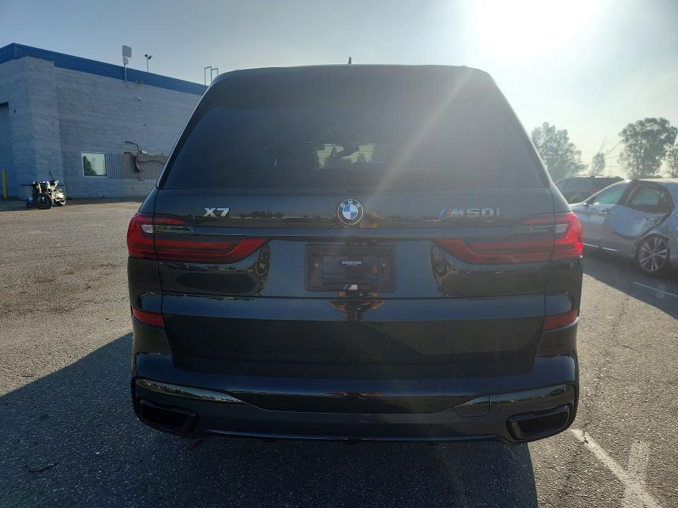 2021 BMW X7 VIN 5UXCX6C04M9F03394 COPART salvage auction — FRONT END, Ca - Salvage Certificate, sold $8,200 on 2026-07-23 (photo 6)