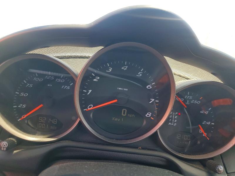 2007 Porsche Cayman VIN WP0AA29887U761979 COPART salvage auction — MECHANICAL, Ca - Dis/Dlr/Exp Only Clean Title, sold $4,450 on 2026-07-06 (photo 9)