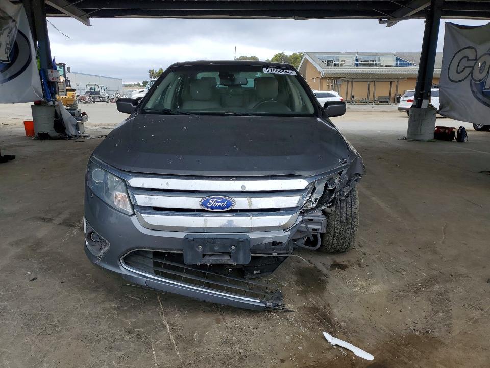 2012 Ford Fusion VIN 3FAHP0JG7CR259914 COPART salvage auction — FRONT END, Ca - Salvage Certificate, sold $225 on 2026-07-02 (photo 5)