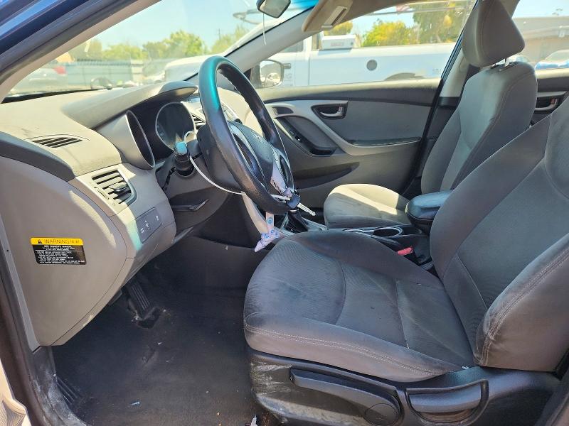 2014 Hyundai VIN KMHDH4AE8EU203192 COPART salvage auction — FRONT END, Ca - Salvage Certificate, sold $925 on 2026-07-06 (photo 7)