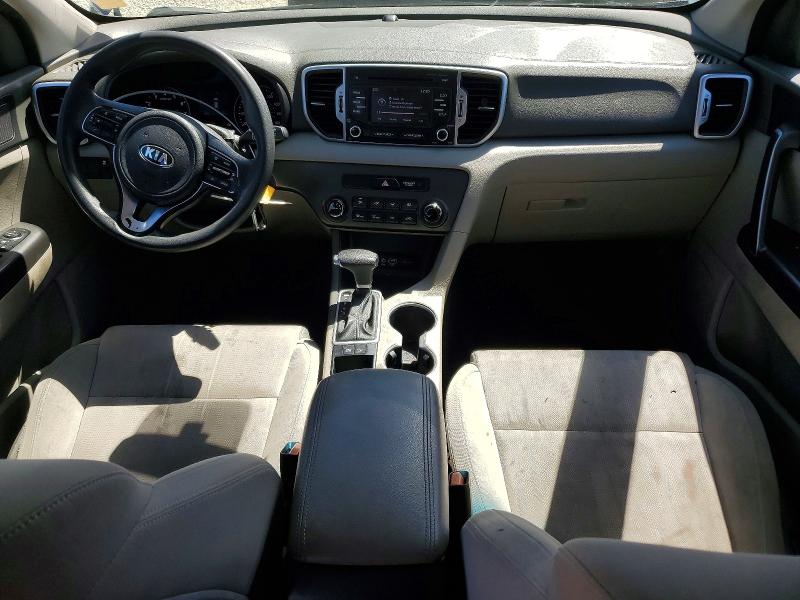 2017 Kia Sportage VIN KNDPM3AC1H7122382 COPART salvage auction — FRONT END, Ca - Salvage Certificate, sold $2,450 on 2026-07-02 (photo 8)