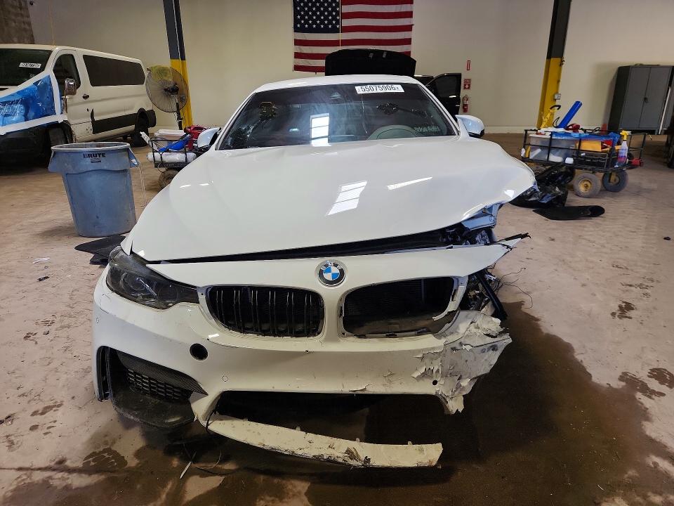 2016 BMW M4 VIN WBS3U9C55GP970370 COPART salvage auction — FRONT END, Pa - Certificate Of Salvage, sold $875 on 2026-07-29 (photo 5)