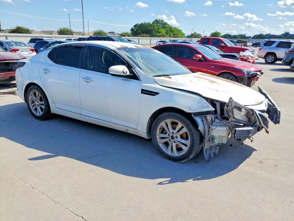 2012 Kia VIN 5XXGN4A70CG068384 COPART salvage auction — FRONT END, Tx - Salvage Vehicle Title, sold $350 on 2026-07-09 (photo 4)