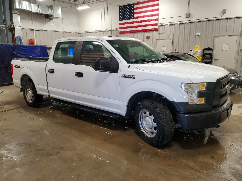 2017 Ford F-150 lightning VIN 1FTFW1EF8HFB12677 COPART salvage auction — REAR END, Wy - Certificate Of Title, sold $3,750 on 2026-07-09 (photo 4)