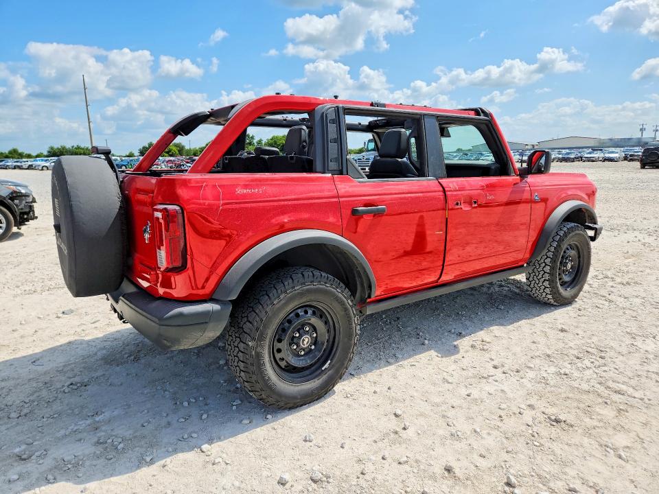 2022 Ford Bronco VIN 1FMEE5BP8NLA86609 COPART salvage auction — HAIL, Tx - Certificate Of Title, sold $4,000 on 2026-08-20 (photo 3)