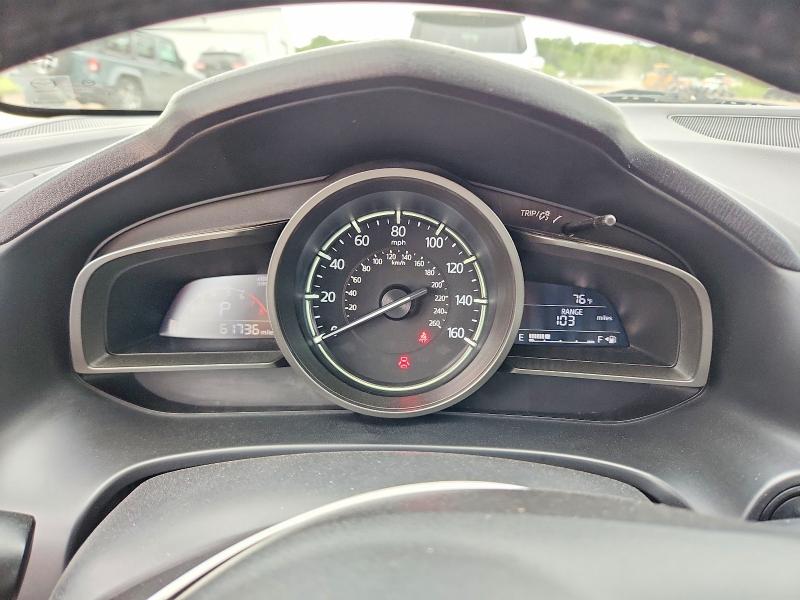 2018 Mazda 3 VIN 3MZBN1L35JM254840 COPART salvage auction — HAIL, OH - CERT OF TITLE-SALVAGE, sold $7,200 on 2026-07-09 (photo 9)