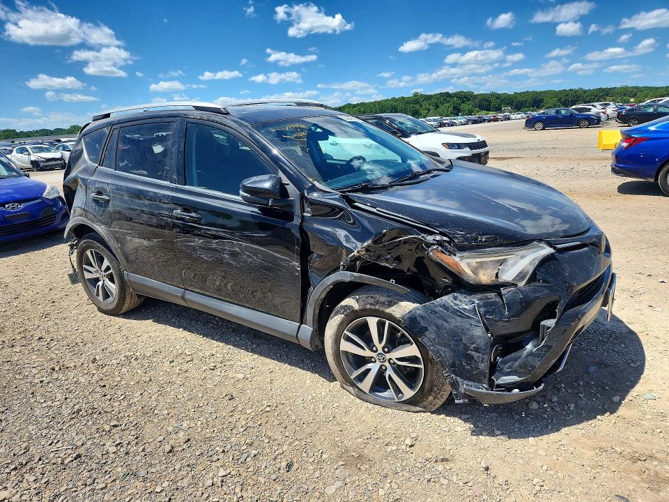 2018 Toyota Rav 4 VIN 2T3RFREV4JW704794 COPART salvage auction — FRONT END, Ks - Cert Of Title-Salvage, sold $3,150 on 2026-07-09 (photo 4)