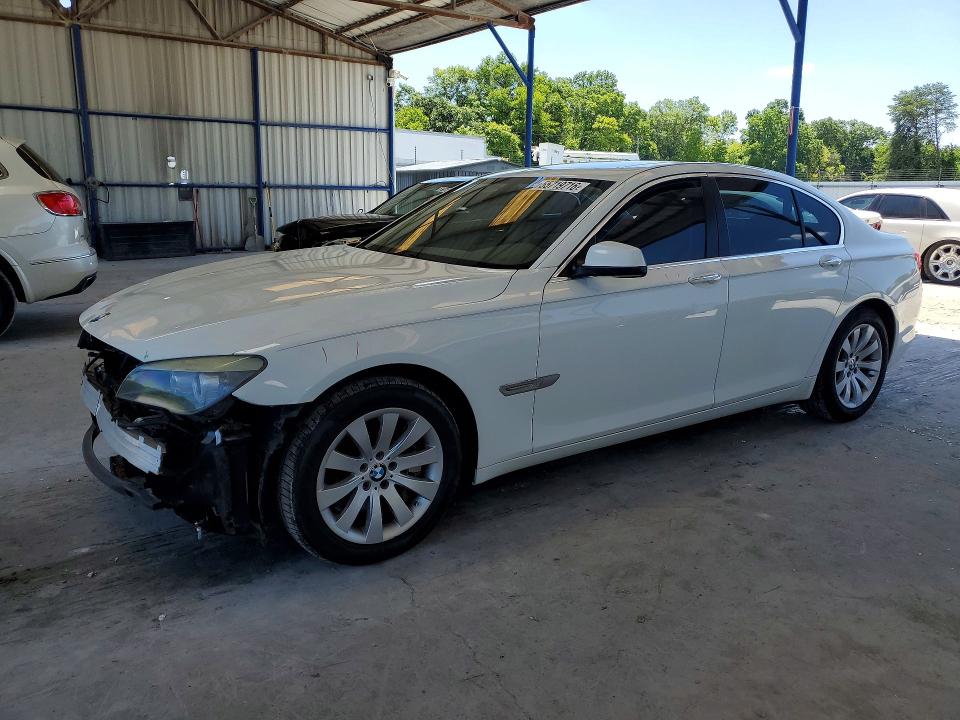 2011 BMW 7er VIN WBAKA8C57BCY37208 COPART salvage auction — FRONT END, GA - CERT OF TITLE-SALVAGE, sold $300 on 2026-07-30 (photo 1)