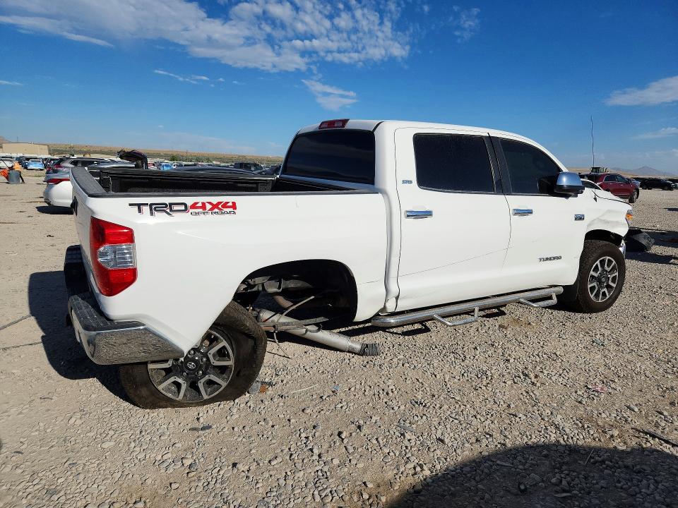2018 Toyota Tundra VIN 5TFDY5F19JX729758 COPART salvage auction — SIDE, UT - SALVAGE CERTIFICATE, sold $14,500 on 2026-07-02 (photo 3)