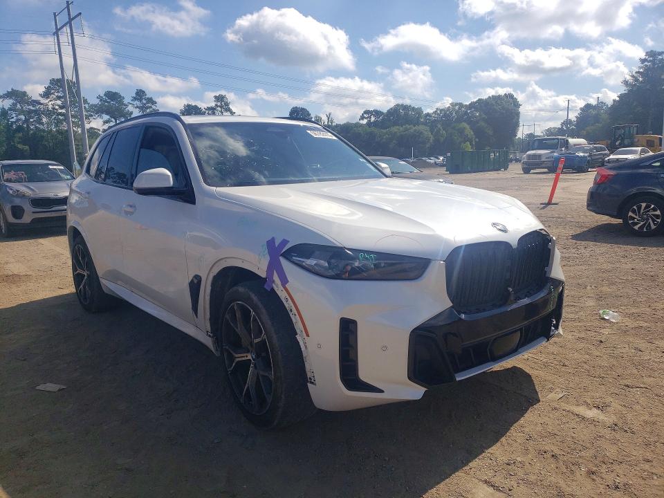 2024 BMW X5 VIN 5UX13EU00R9T80712 COPART salvage auction — FRONT END, La - Cert Of Title-Salvage, sold $7,700 on 2026-07-21 (photo 4)