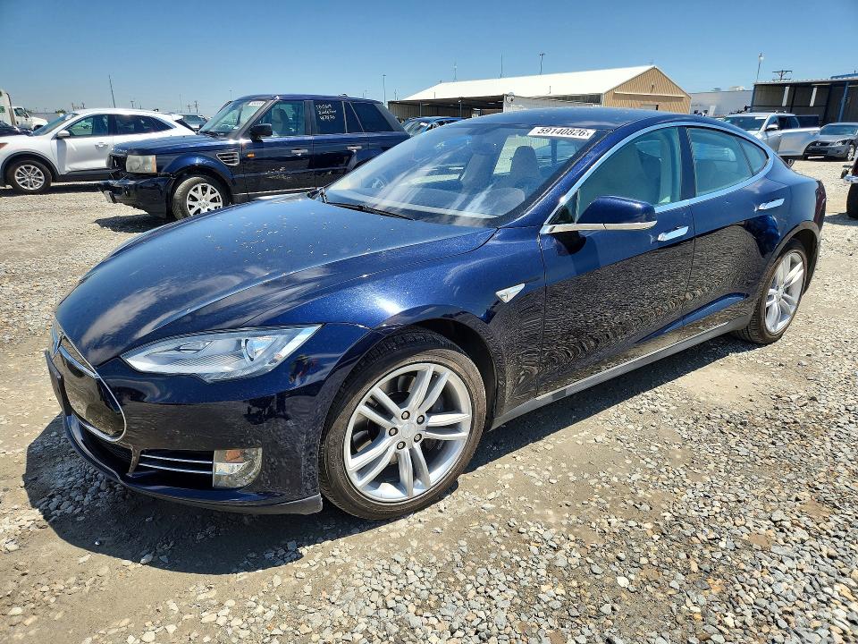 2013 Tesla Model s VIN 5YJSA1CN3DFP14781 COPART salvage auction — REAR END, Co - Dis/Dlr/Exp Only Clean Title, sold $7,700 on 2026-07-16 (photo 1)