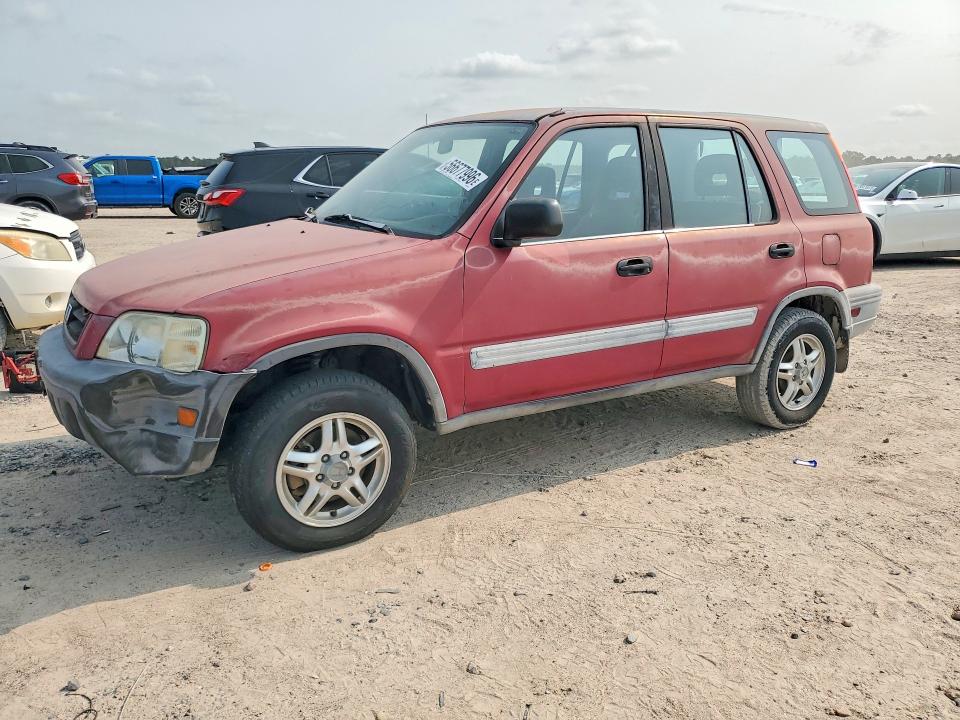 1997 Honda Cr-v VIN JHLRD1857VC040375 COPART salvage auction — FRONT END, TX - SALVAGE VEHICLE TITLE (P), sold $600 on 2026-07-29 (photo 1)