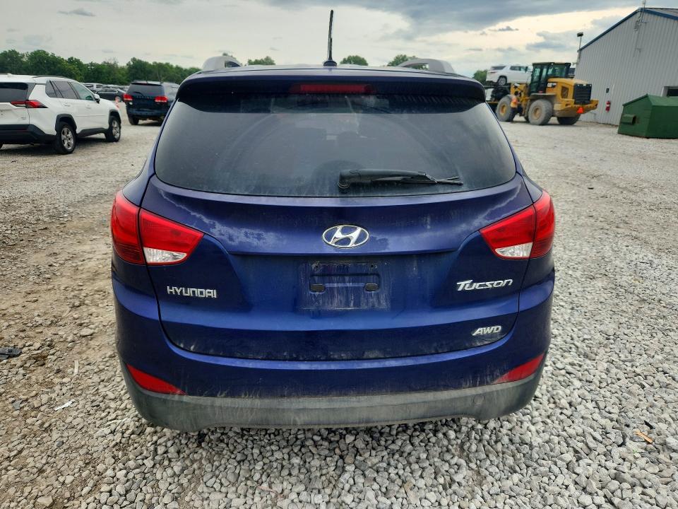 2013 Hyundai Tucson VIN KM8JUCAC5DU696349 COPART salvage auction — MECHANICAL, Oh - Certificate Of Title, sold $1,200 on 2026-07-09 (photo 6)