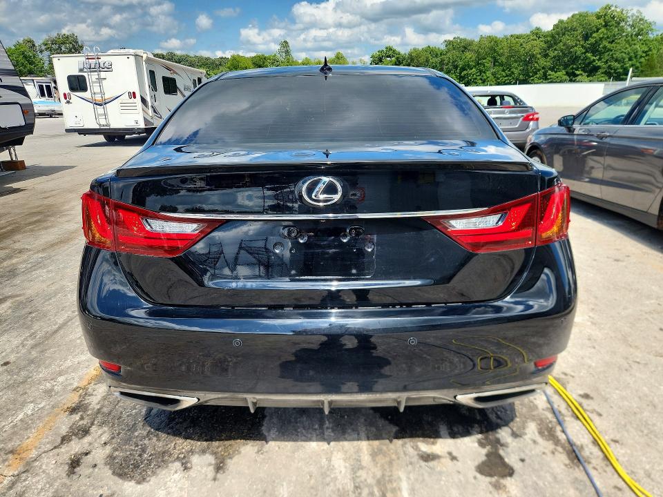 2013 Lexus Gs VIN JTHCE1BL1D5015657 COPART salvage auction — HAIL, Mo - Salvage Certificate Of Title, sold $7,200 on 2026-07-08 (photo 6)
