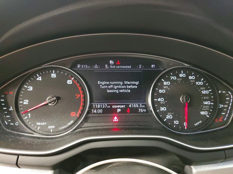 2017 Audi VIN WAUANAF43HN013505 COPART salvage auction — FRONT END, MN - CERT OF TITLE-SALVAGE, sold $725 on 2026-07-23 (photo 9)