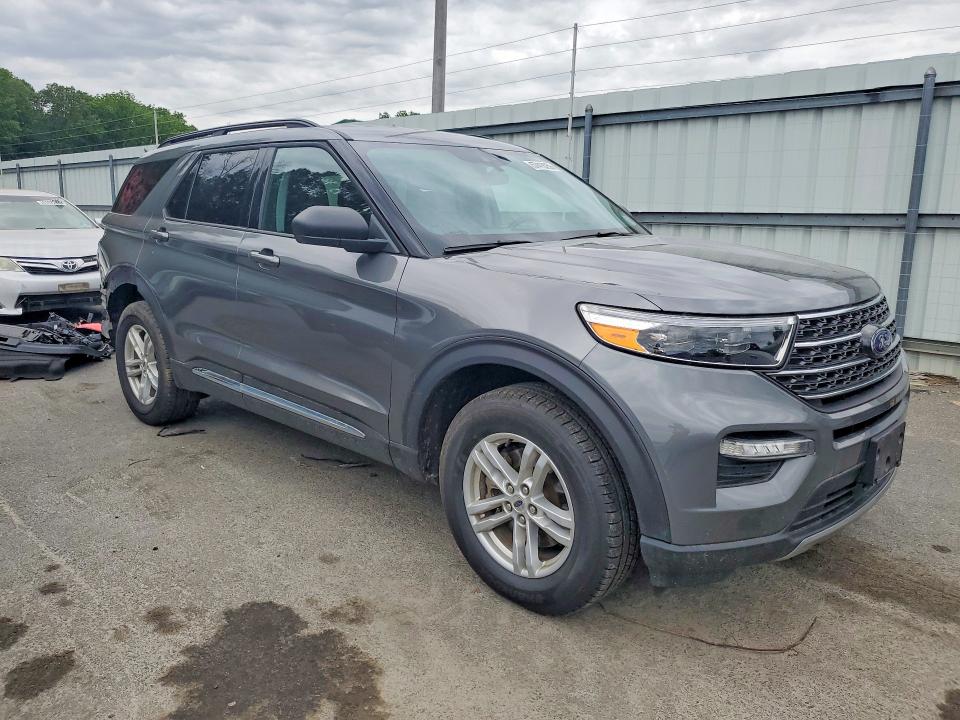 2024 Ford Explorer VIN 1FMSK8DH3RGA35293 COPART salvage auction — REAR END, Nj - Cert Of Title-Salvage, sold $7,900 on 2026-07-28 (photo 4)