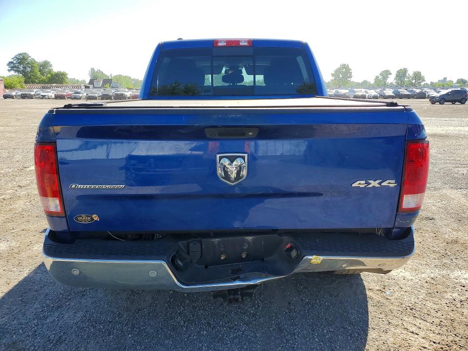 2017 Ram 1500 VIN 1C6RR7LT1HS763714 COPART salvage auction — REAR END, On - Permit No Brand - Unfit, sold $3,600 on 2026-07-02 (photo 6)