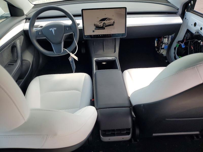 2023 Tesla Model 3 VIN 5YJ3E1EA6PF519586 COPART salvage auction — REAR END, HI - CERTIFICATE OF SALVAGE, sold $3,000 on 2026-09-11 (photo 8)