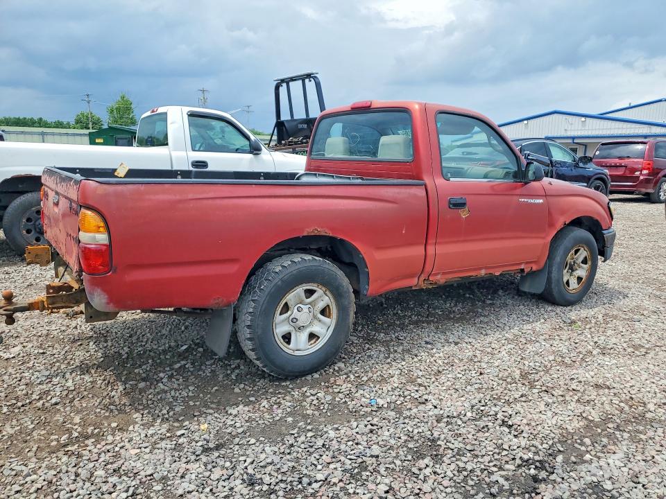 2001 Toyota Tacoma VIN 5TENL42N11Z828427 COPART salvage auction — REAR END, NY - CERTIFICATE OF TITLE, sold $725 on 2026-07-13 (photo 3)