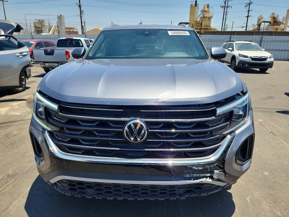 2024 Volkswagen Atlas cross sport VIN 1V2HE2CA2RC236146 COPART salvage auction — FRONT END, Ca - Salvage Certificate (P), sold $11,000 on 2026-07-13 (photo 5)
