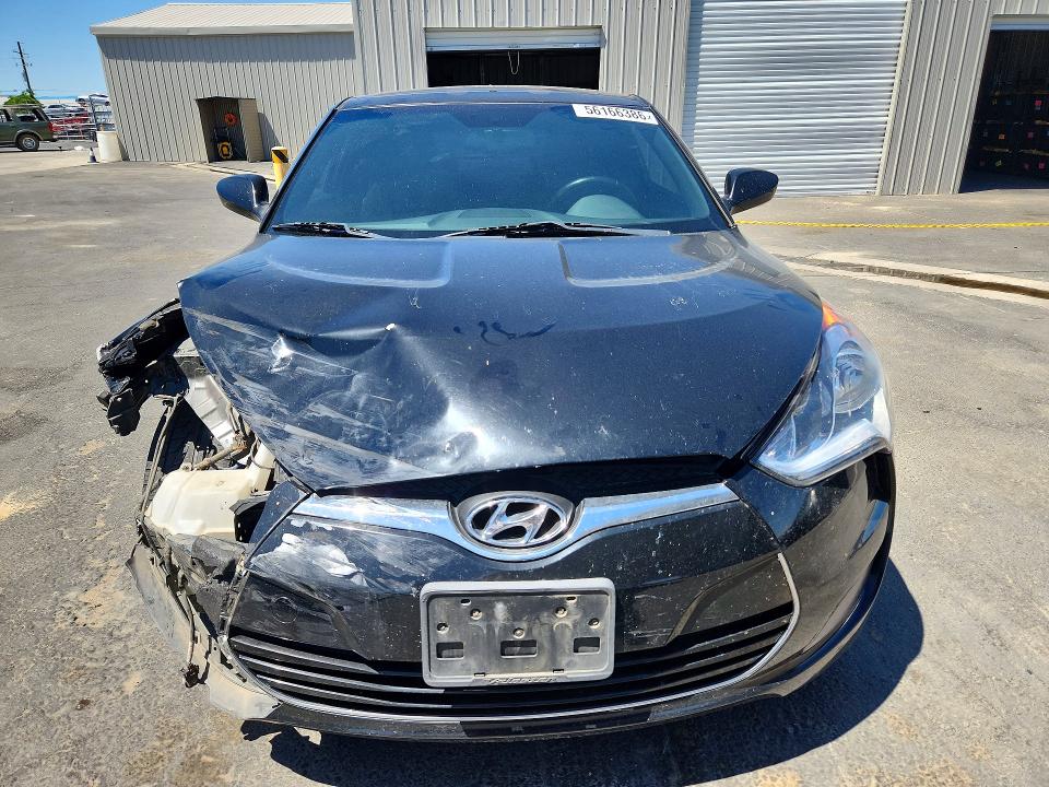 2017 Hyundai VIN KMHTC6AD1HU324647 COPART salvage auction — FRONT END, Ca - Salvage Certificate, sold $900 on 2026-07-20 (photo 5)