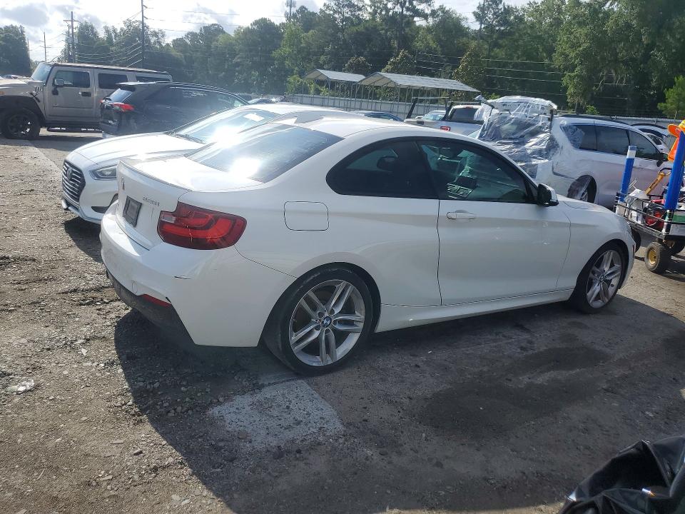 2015 BMW 2er VIN WBA1F5C53FV257492 COPART salvage auction — WATER/FLOOD, Ga - Cert Of Title-Flood Salvage, sold $1,550 on 2026-07-09 (photo 3)