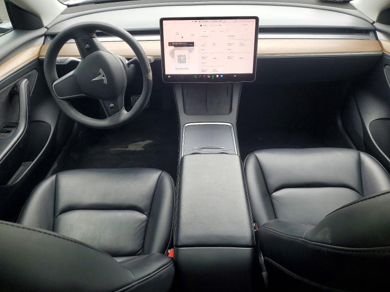 2022 Tesla Model 3 VIN 5YJ3E1EA5NF370150 COPART salvage auction — FRONT END, Or - Certificate Of Title, sold $8,300 on 2026-07-06 (photo 8)