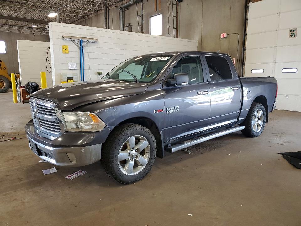 2018 Ram 1500 VIN 1C6RR7LMXJS353587 COPART salvage auction — MECHANICAL, Mn - Certificate Of Title (P), sold $2,000 on 2026-07-09 (photo 1)