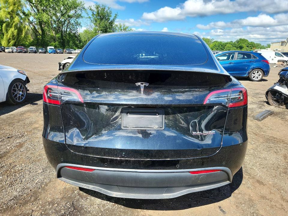 2022 Tesla Model y VIN 7SAYGDEF0NF397580 COPART salvage auction — FRONT END, Ct - Cert Of Title-Salvage, sold $4,100 on 2026-07-24 (photo 6)