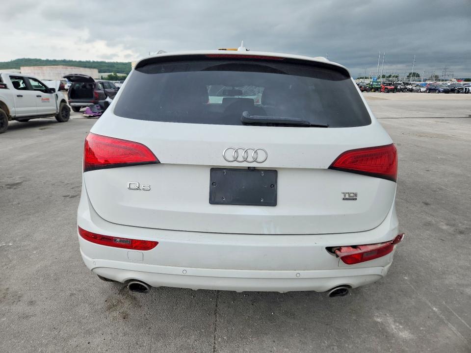 2014 Audi Q5 VIN WA1CMBFP8EA050125 COPART salvage auction — FRONT END, Ok - Cert Of Title-Salvage, sold $225 on 2026-07-06 (photo 6)
