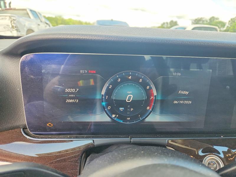 2020 Mercedes-benz E-klasse VIN W1KZF6JB0LA802237 COPART salvage auction — MINOR DENT/SCRATCHES, Ms - Certificate Of Title, sold $3,700 on 2026-07-31 (photo 9)