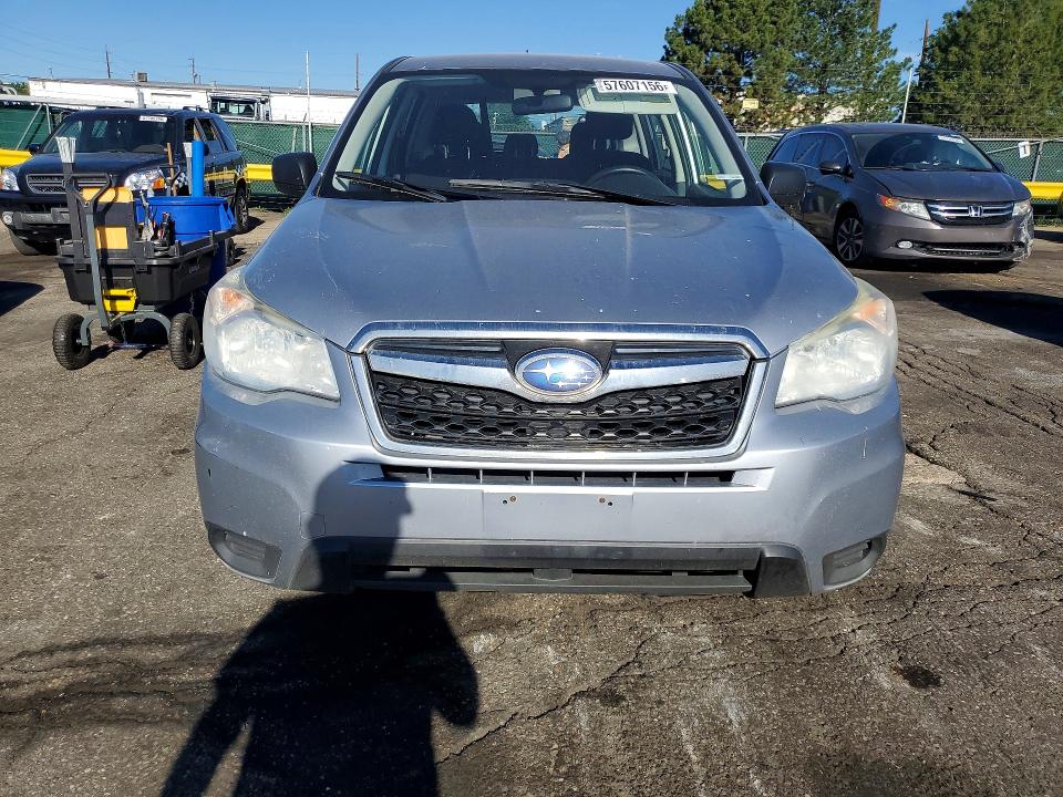 2014 Subaru Forester VIN JF2SJAAC5EH454114 COPART salvage auction — FRONT END, Co - Public - Salvage Title, sold $1,300 on 2026-07-30 (photo 5)