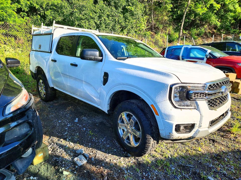 2025 Ford Ranger VIN 1FTER4HH9SLE54598 COPART salvage auction — FRONT END, Ny - Mv-907A Salvage Certificate, sold $11,200 on 2026-07-09 (photo 4)
