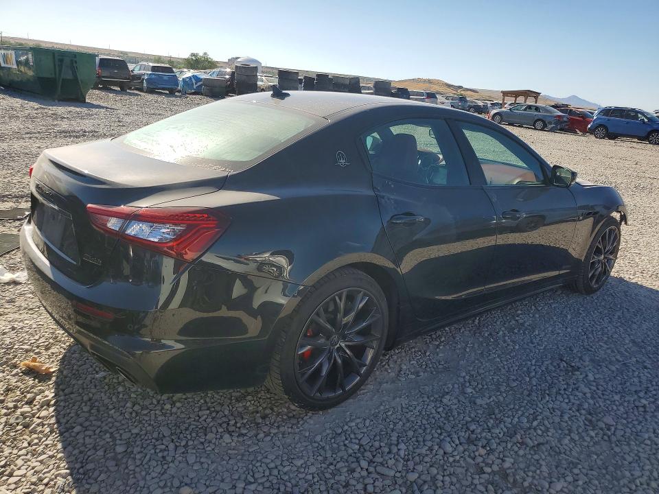 2020 Maserati Ghibli VIN ZAM57YTS2L1351144 COPART salvage auction — FRONT END, Ut - Salvage Certificate, sold $8,000 on 2026-07-02 (photo 3)